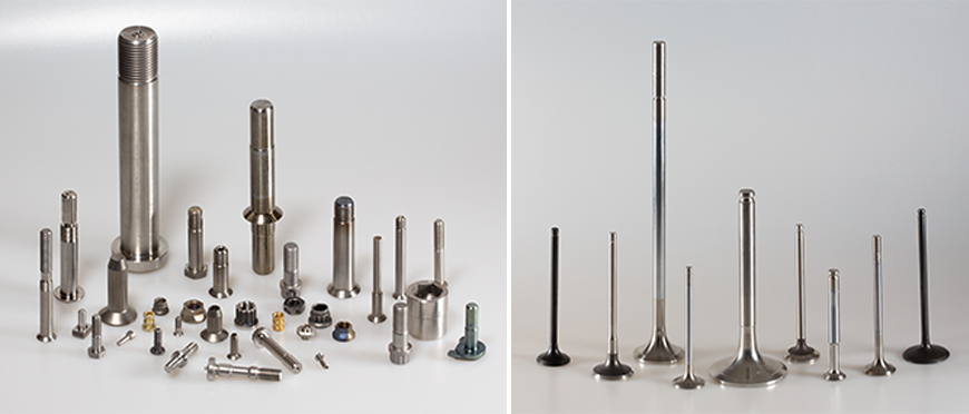 A collection of fastener valves which were manufactured by Earlsdon Technology